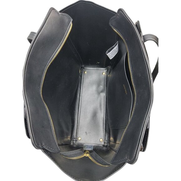 nine west chelsea womens large carry all 3 compartment tote purse - Picture 3 of 4